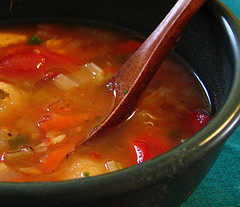Red Garlic Fish Stew